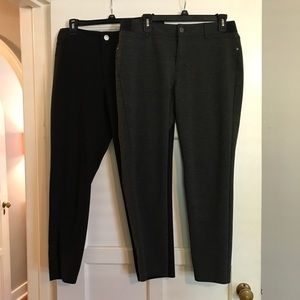 2 Pair Pont Skinny Pants
